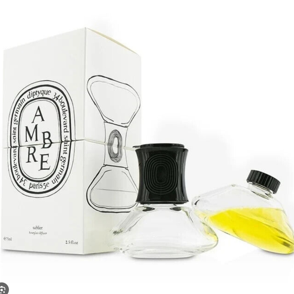 Diptyque hourglass Amber 75 ml / 2.5 fl .Oz /NWB.